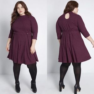 ModCloth Speckled Sweater Dress